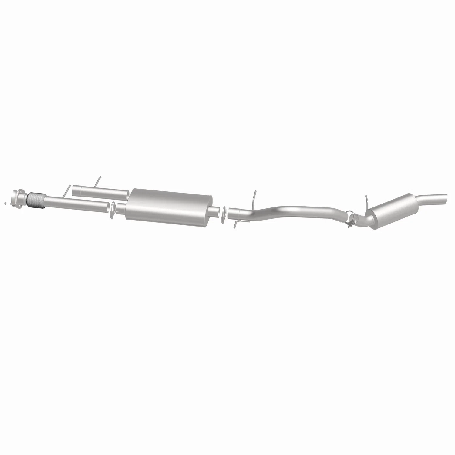 2009-2010 Chevrolet Silverado 1500 Direct-Fit Replacement Exhaust System 6.2L 106-0519